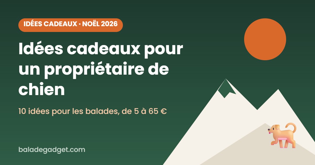 Idées cadeaux pour un propriétaire de chien qui adore les balades